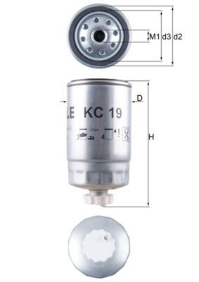 LX455 Mahle Original Filtro de aire de motor